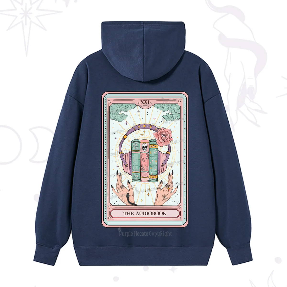 Purplehecate The Audiobook Tarot Hoodie