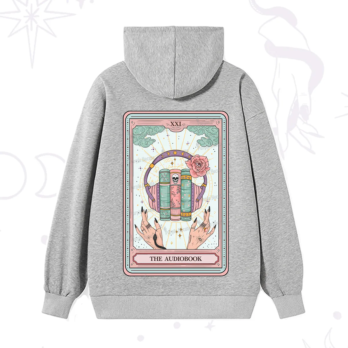 Purplehecate The Audiobook Tarot Hoodie