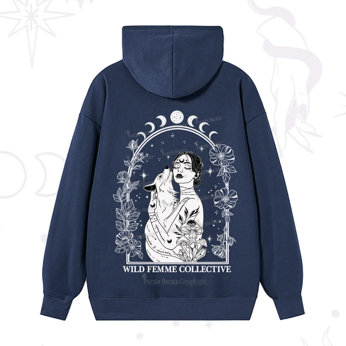 Purplehecate Wild Femme Collective Hoodie