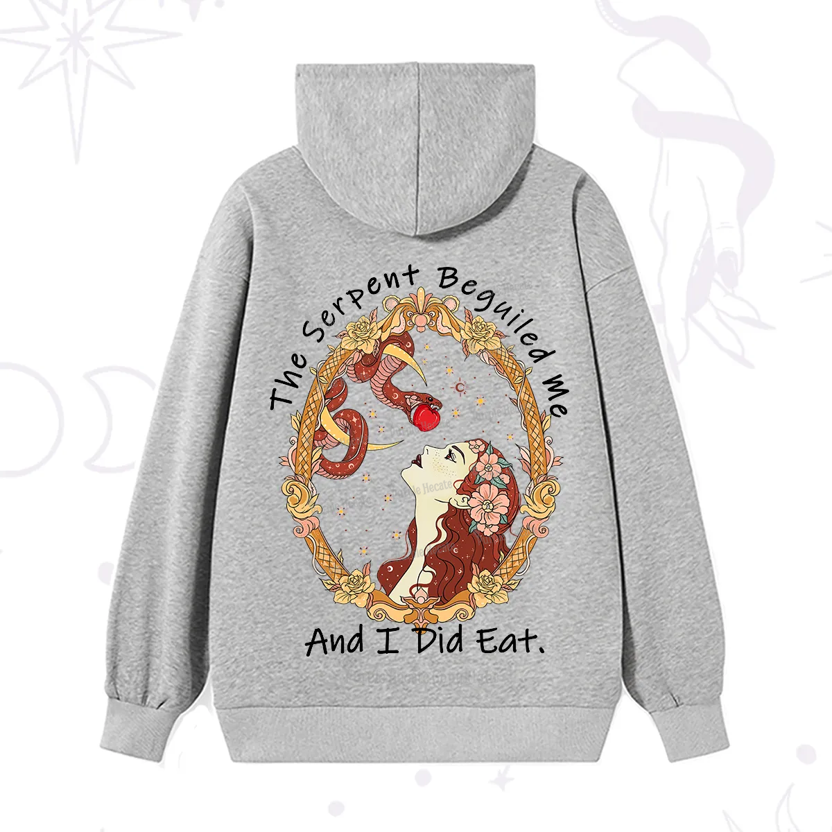 Purplehecate The Serpent Beguiled Me, And I Did Eat Hoodie