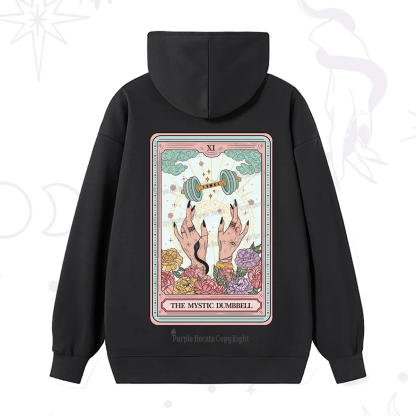 Purplehecate The Mystic Dumbbell Tarot Hoodie