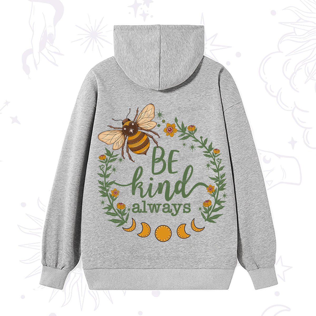 Purplehecate Be Kind Always Hoodie