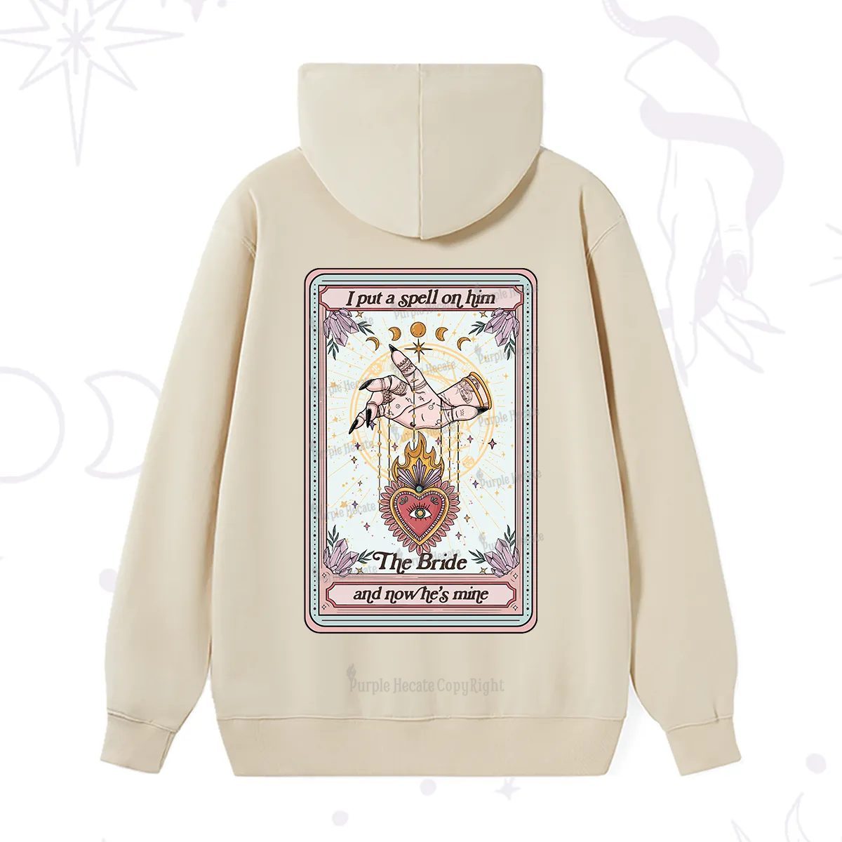 Purplehecate I Put A Spell On Him And Now He's Mine Hoodie