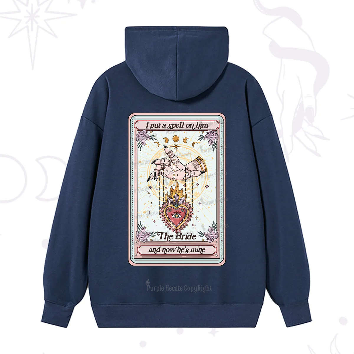 Purplehecate I Put A Spell On Him And Now He's Mine Hoodie