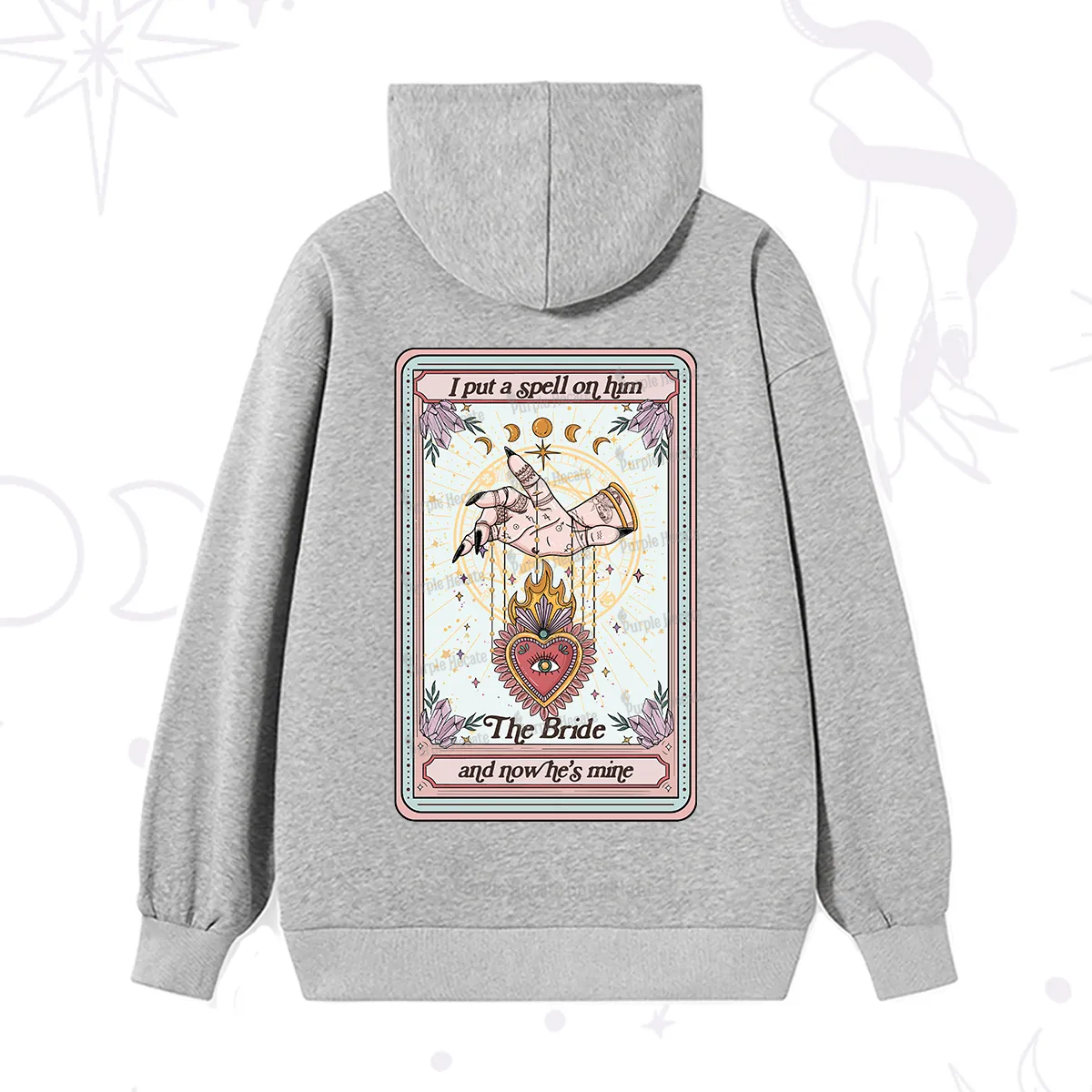 Purplehecate I Put A Spell On Him And Now He's Mine Hoodie