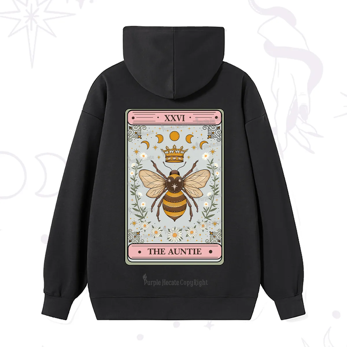 Purplehecate The Auntie Tarot Hoodie