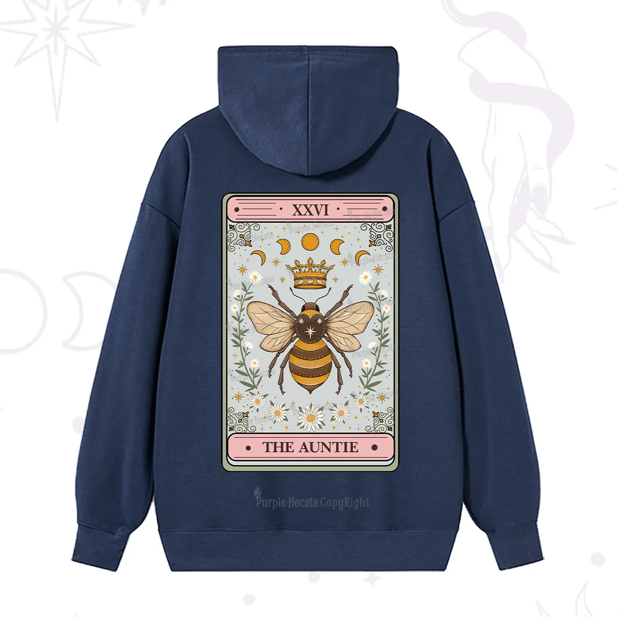 Purplehecate The Auntie Tarot Hoodie