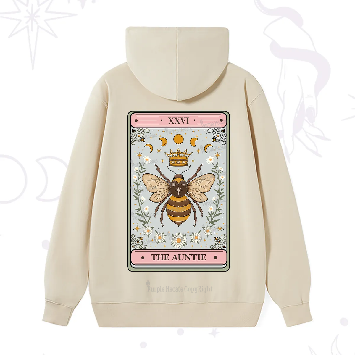 Purplehecate The Auntie Tarot Hoodie