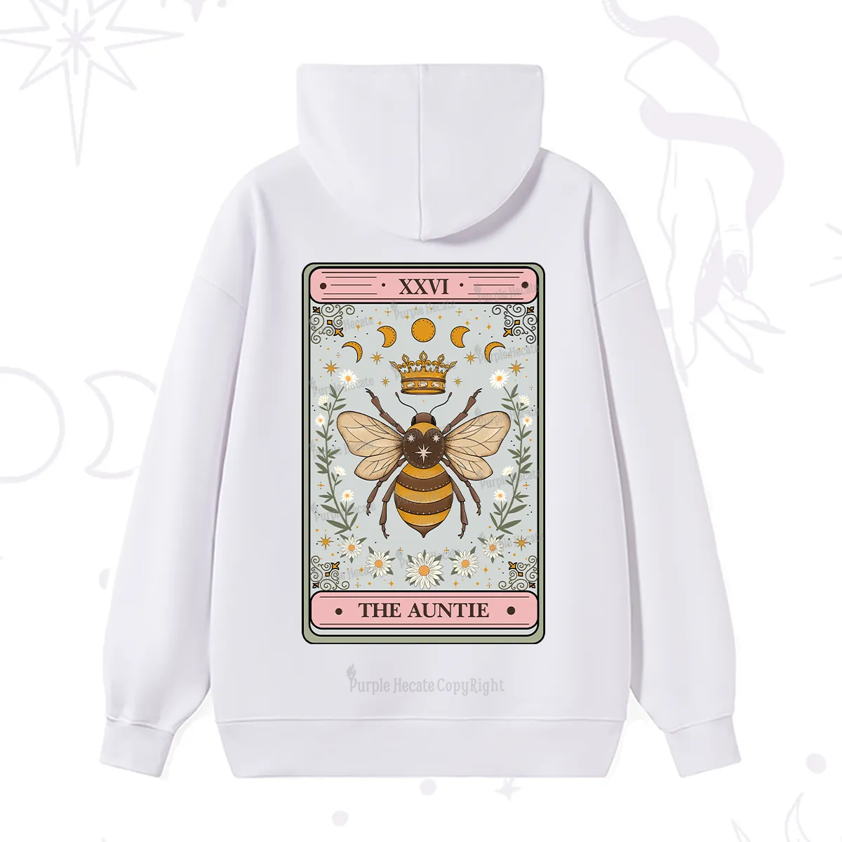 Purplehecate The Auntie Tarot Hoodie