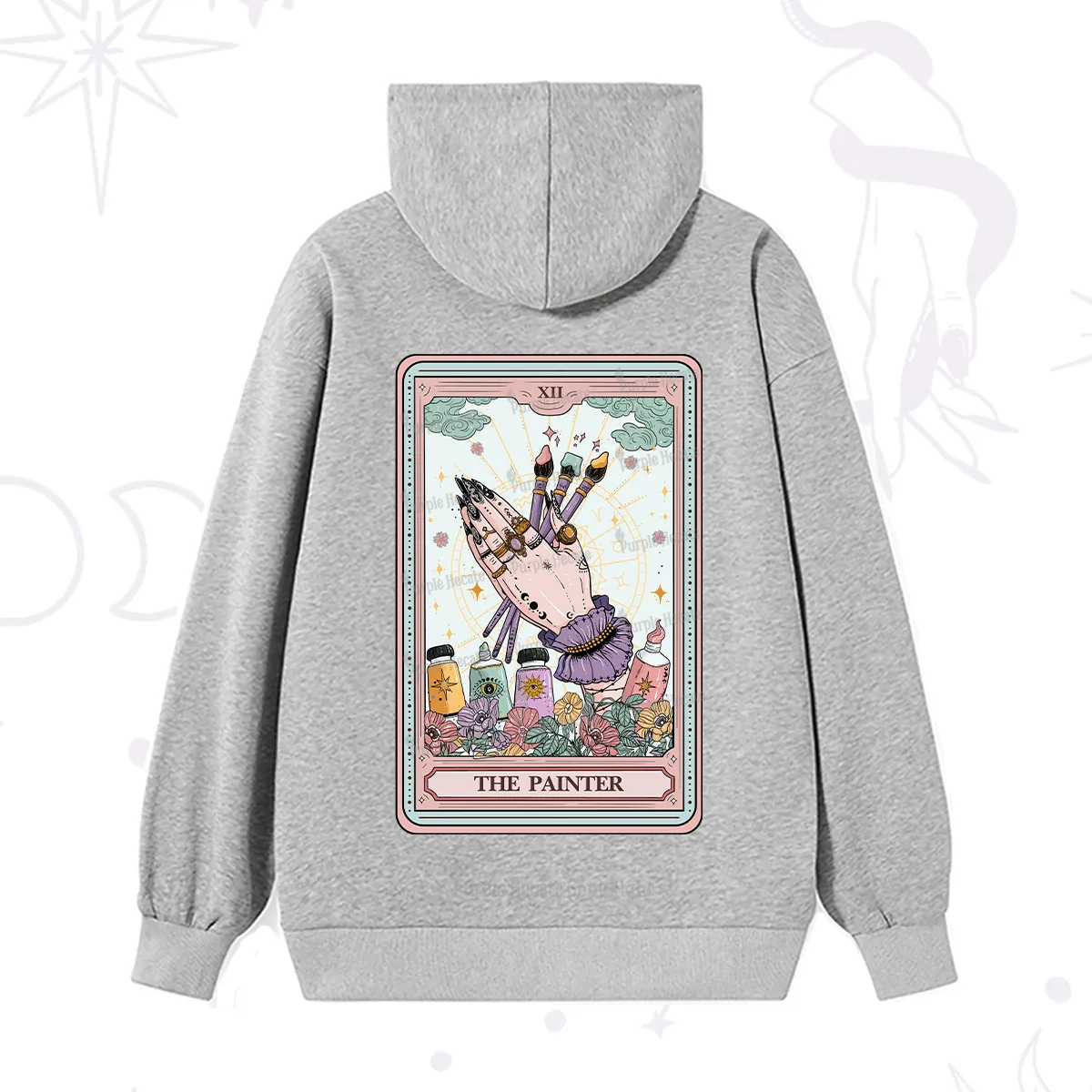 Purplehecate The Occult Painter Tarot Hoodie