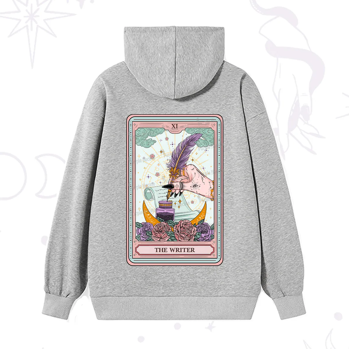 Purplehecate The Writer Tarot Hoodie