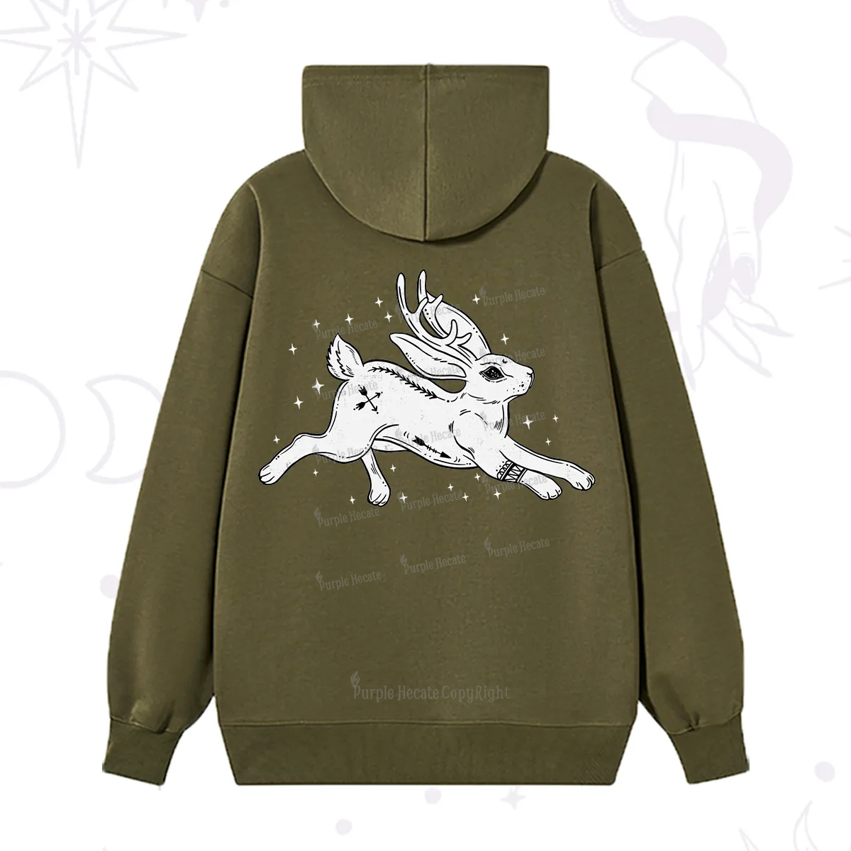 Purplehecate Starwitch Familiar Hoodie