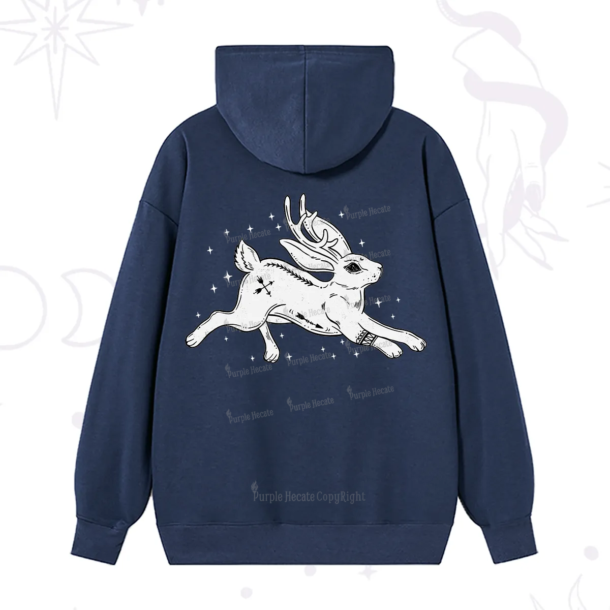 Purplehecate Starwitch Familiar Hoodie