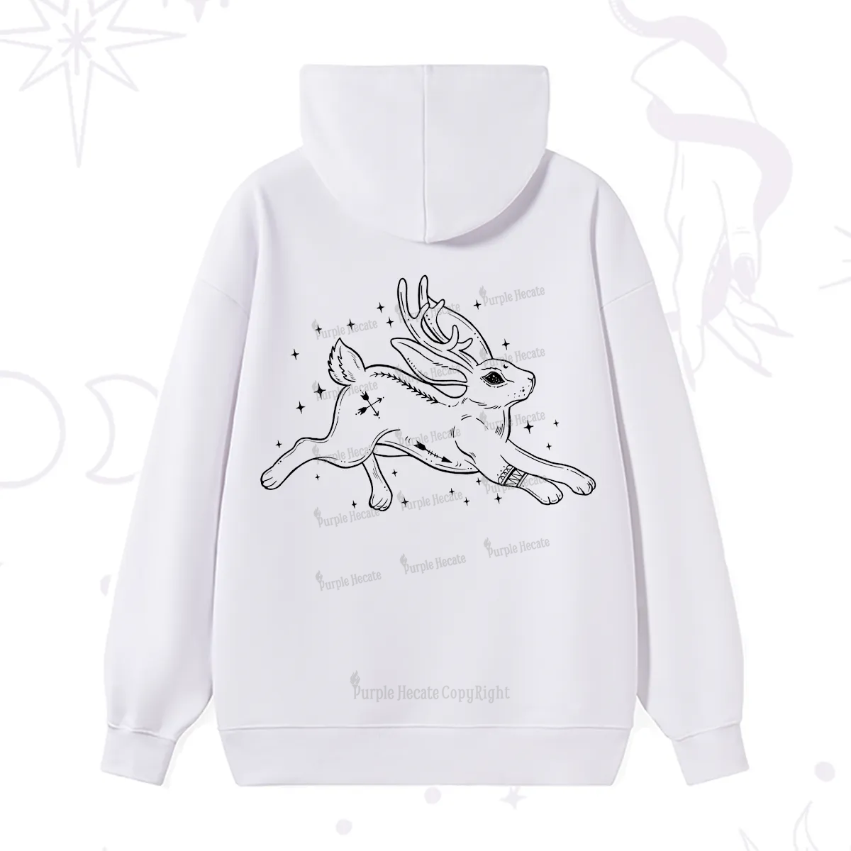 Purplehecate Starwitch Familiar Hoodie