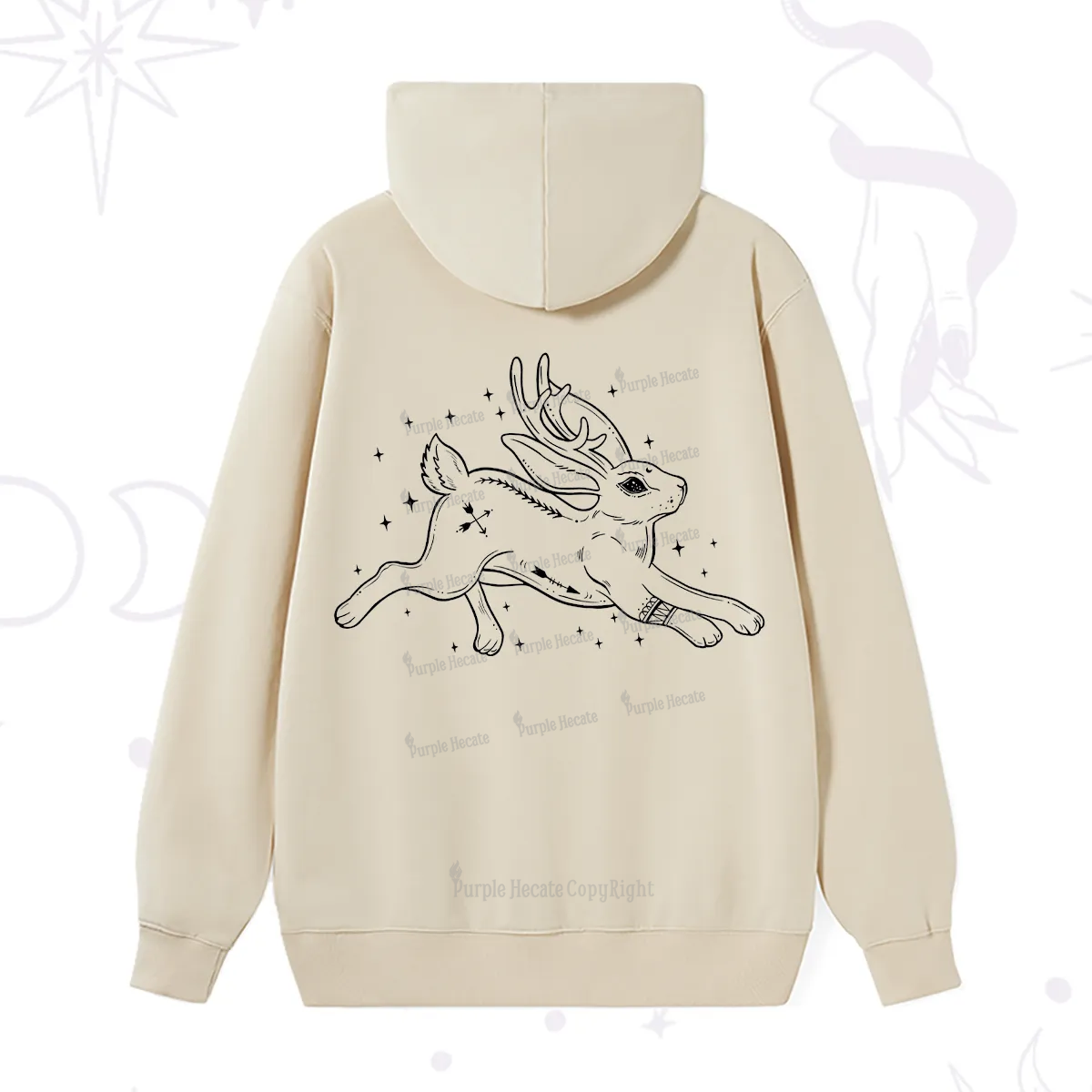 Purplehecate Starwitch Familiar Hoodie