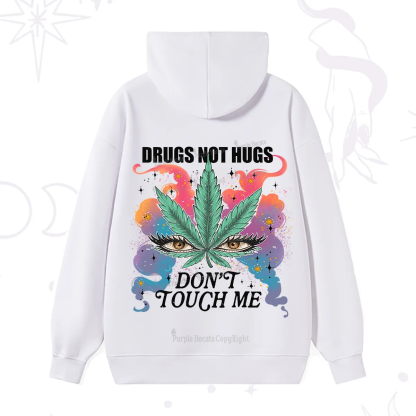 Purplehecate Drugs Not Hugs Hoodie