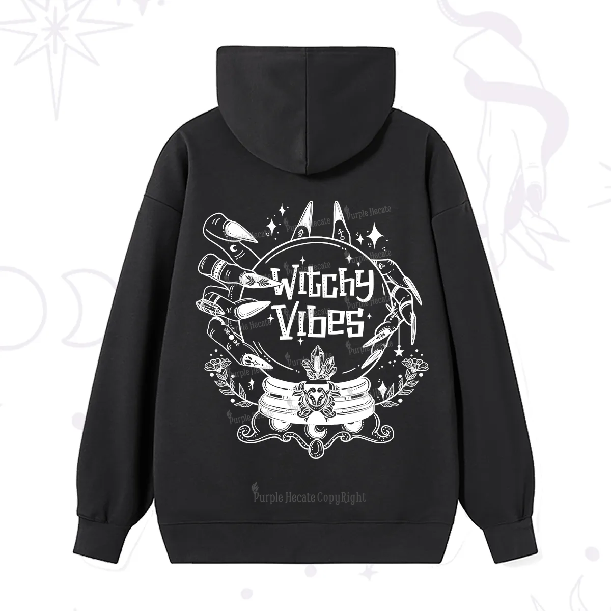 Purplehecate Witchy Vibes Hoodie