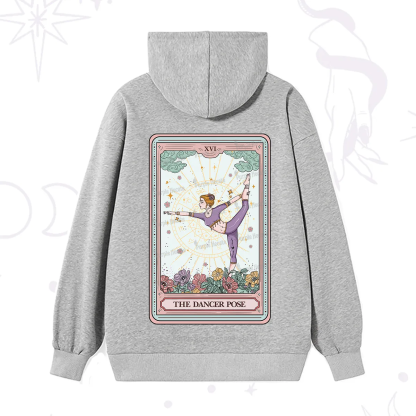 Purplehecate The Dancer Pose Tarot Card Hoodie