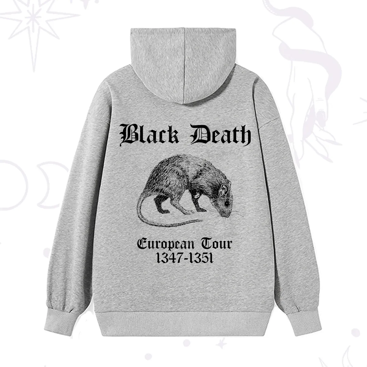 Purplehecate Black Death European Tour Hoodie