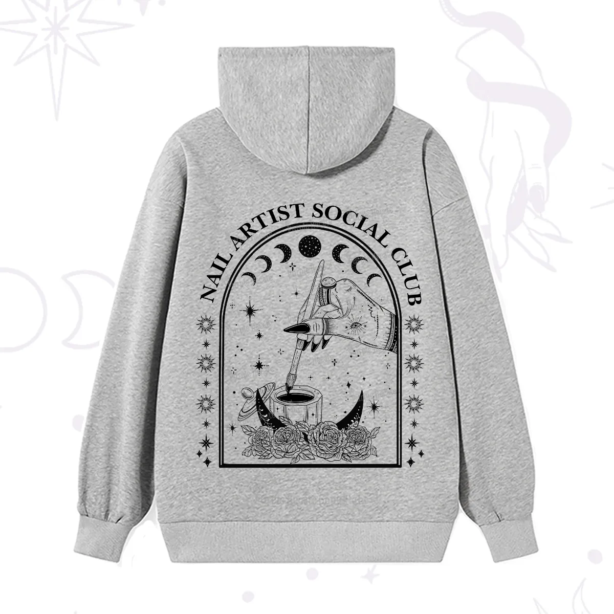 Purplehecate Nail Artist Club Collective Hoodie