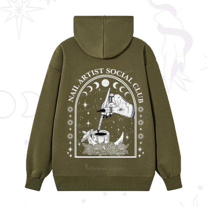 Purplehecate Nail Artist Club Collective Hoodie