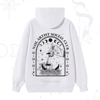 Purplehecate Nail Artist Club Collective Hoodie