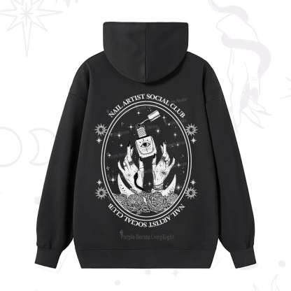Purplehecate Nail Artist Club Hoodie
