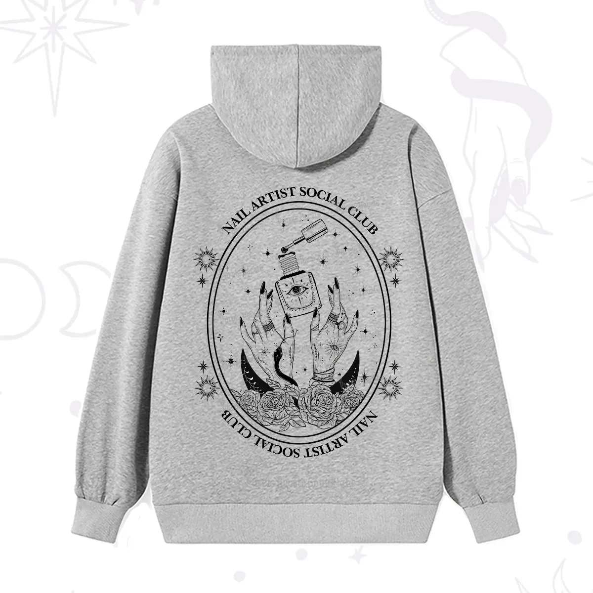 Purplehecate Nail Artist Club Hoodie