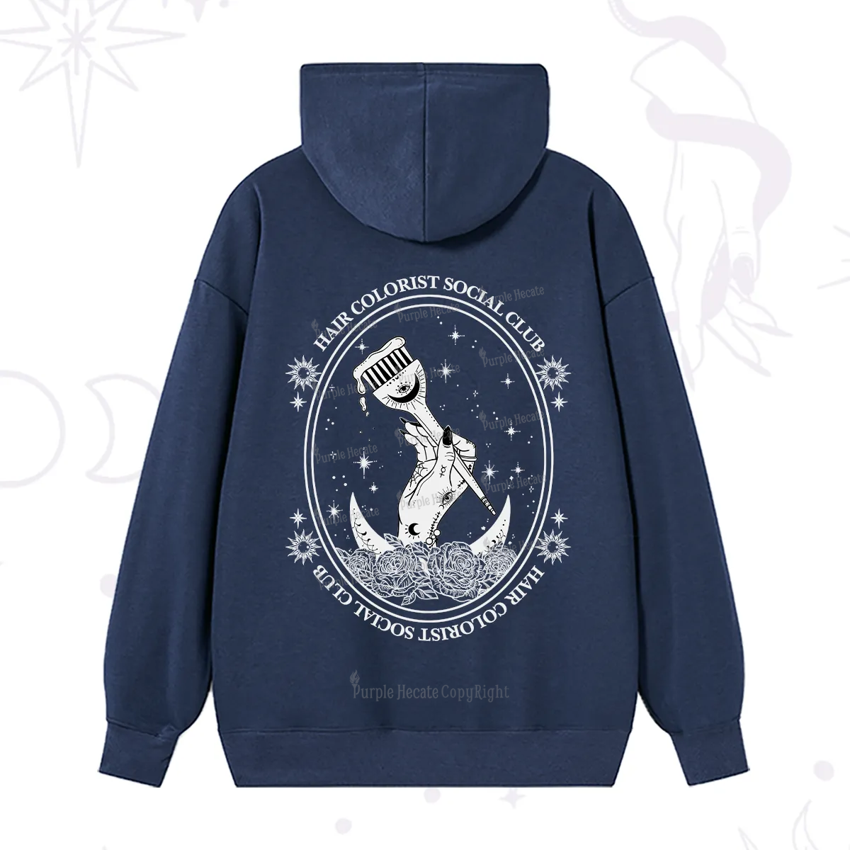 Purplehecate Hair Colorist Social Club Hoodie