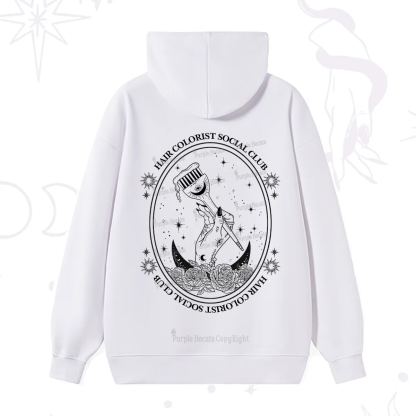 Purplehecate Hair Colorist Social Club Hoodie
