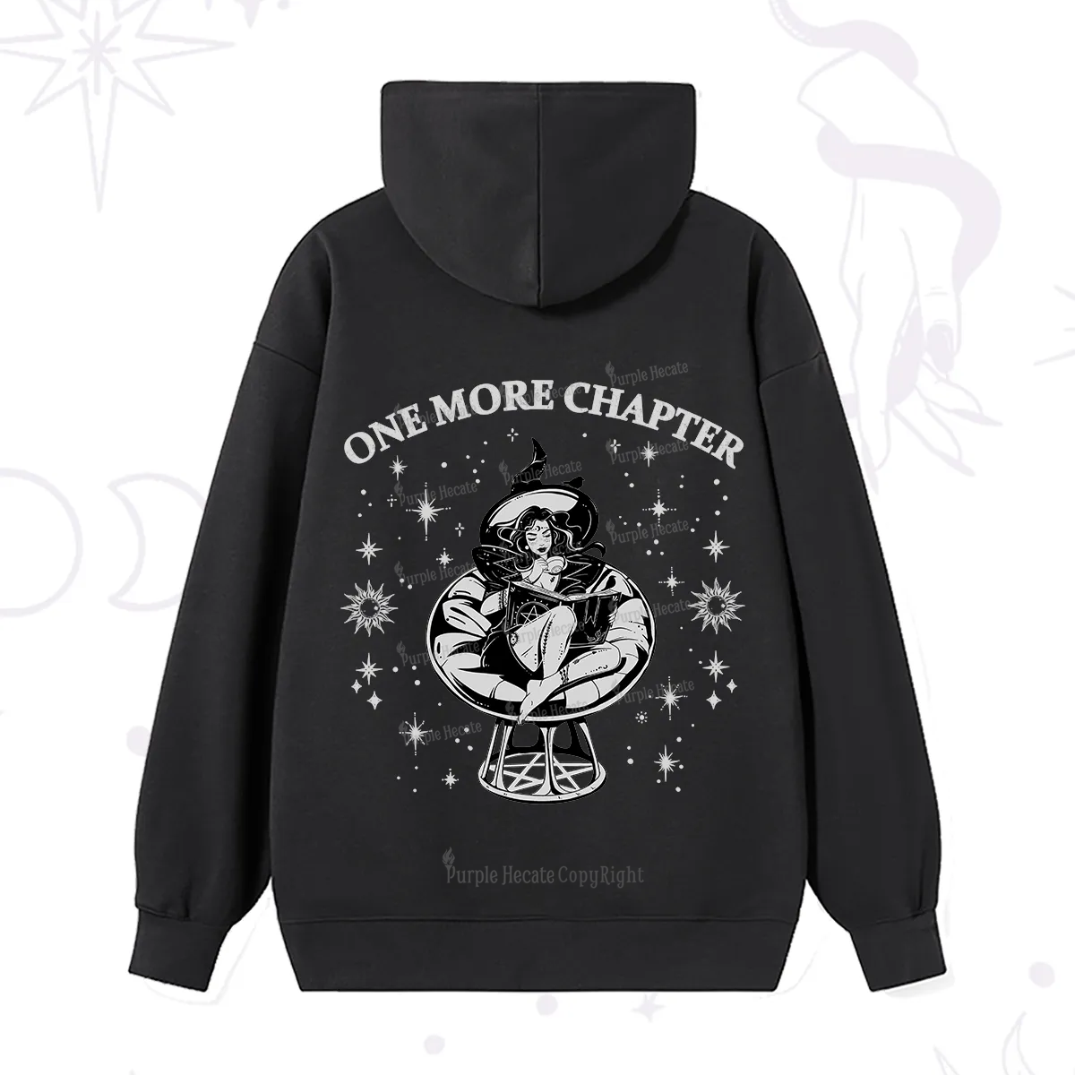 Purplehecate One More Chapter Books Hoodie