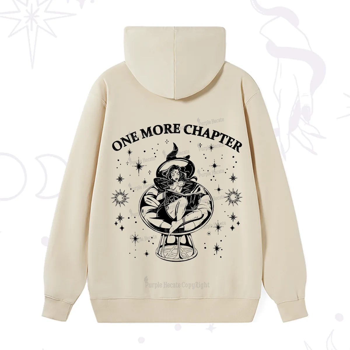 Purplehecate One More Chapter Books Hoodie