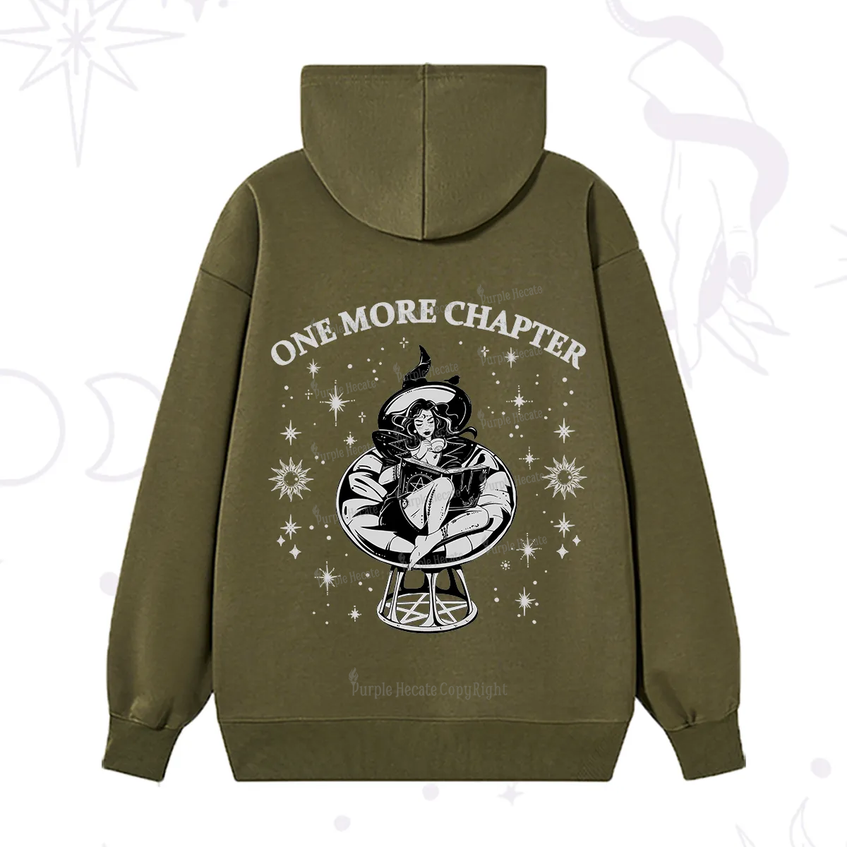 Purplehecate One More Chapter Books Hoodie