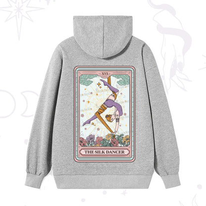 Purplehecate The Aerial Hoop Star Tarot Card Hoodie