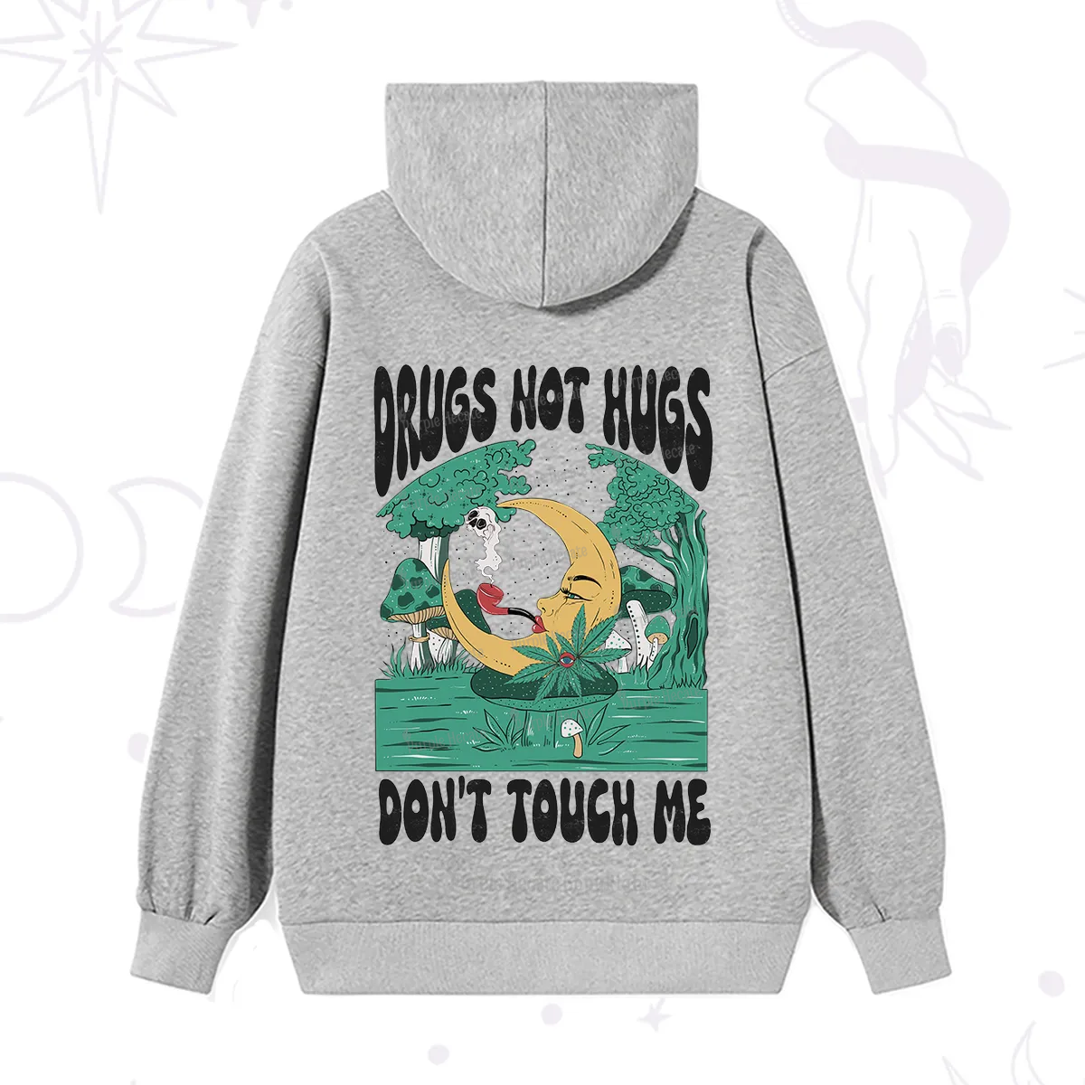 Purplehecate Weed Be Sarcastic Hoodie