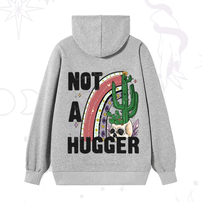 Purplehecate Not A Hugger Hoodie