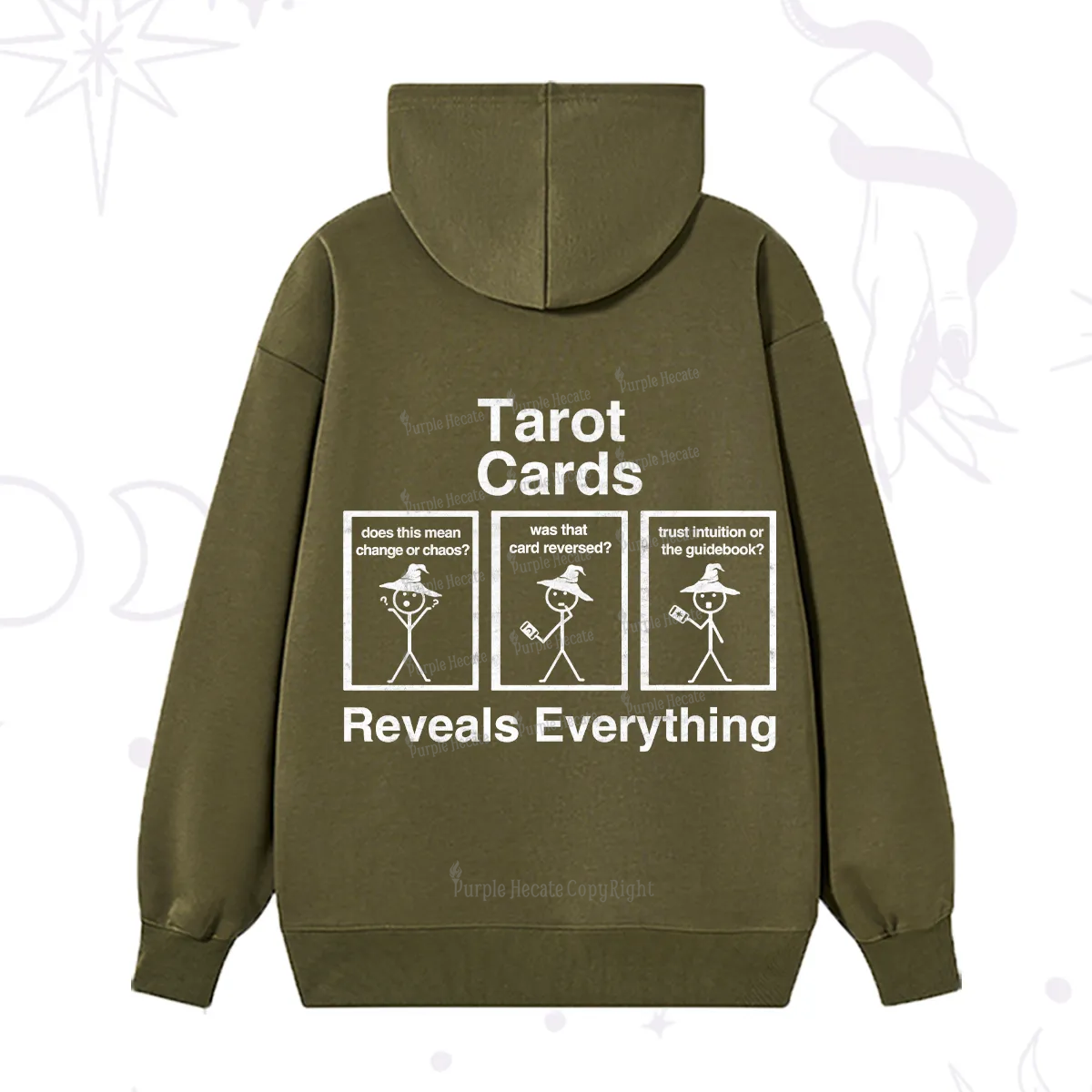 Purplehecate Tarot Card Reveals Everything Hoodie
