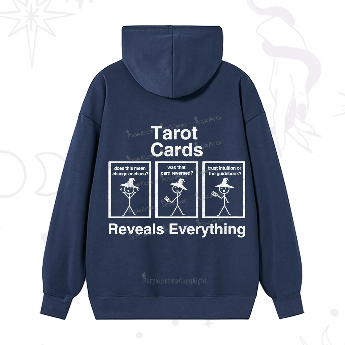 Purplehecate Tarot Card Reveals Everything Hoodie