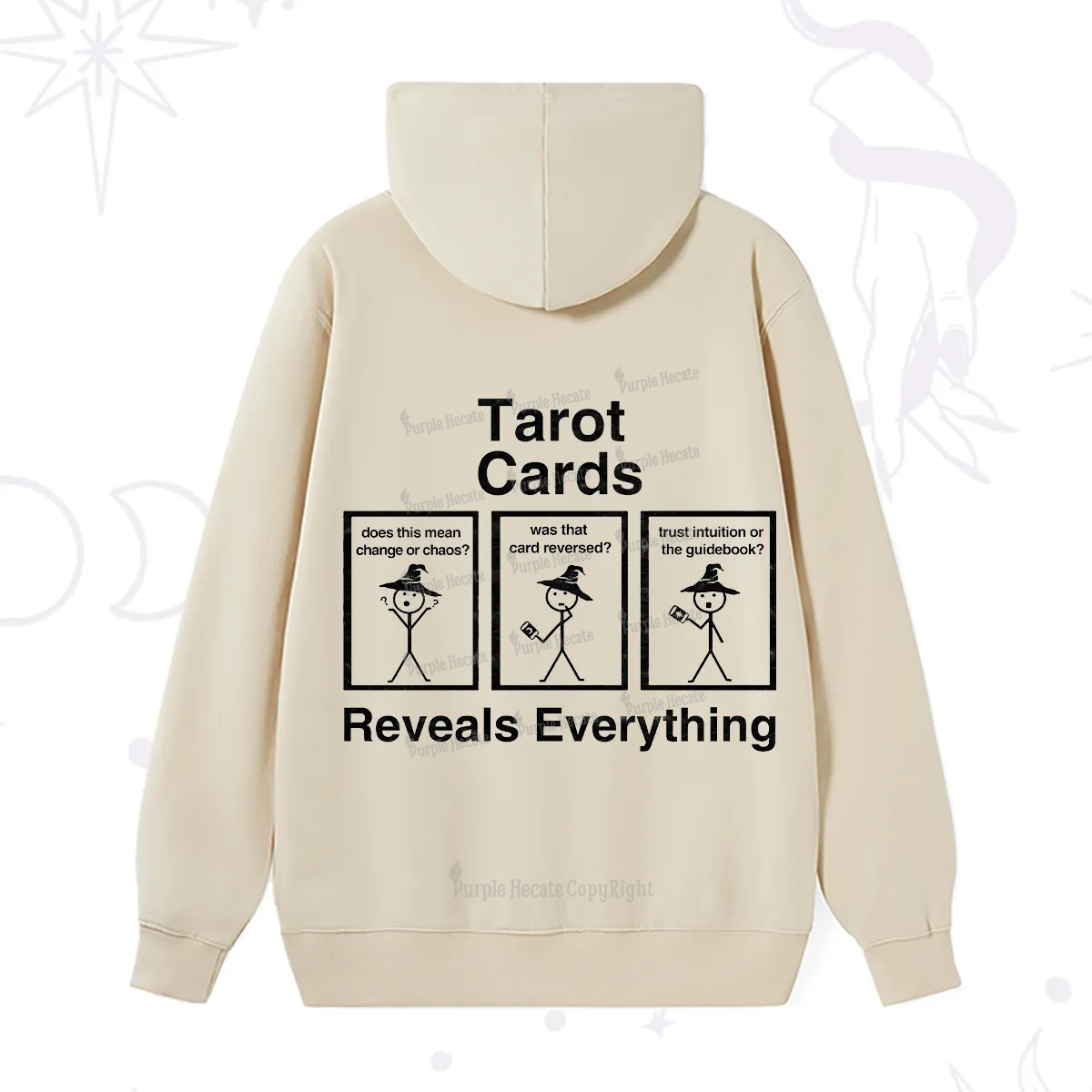 Purplehecate Tarot Card Reveals Everything Hoodie