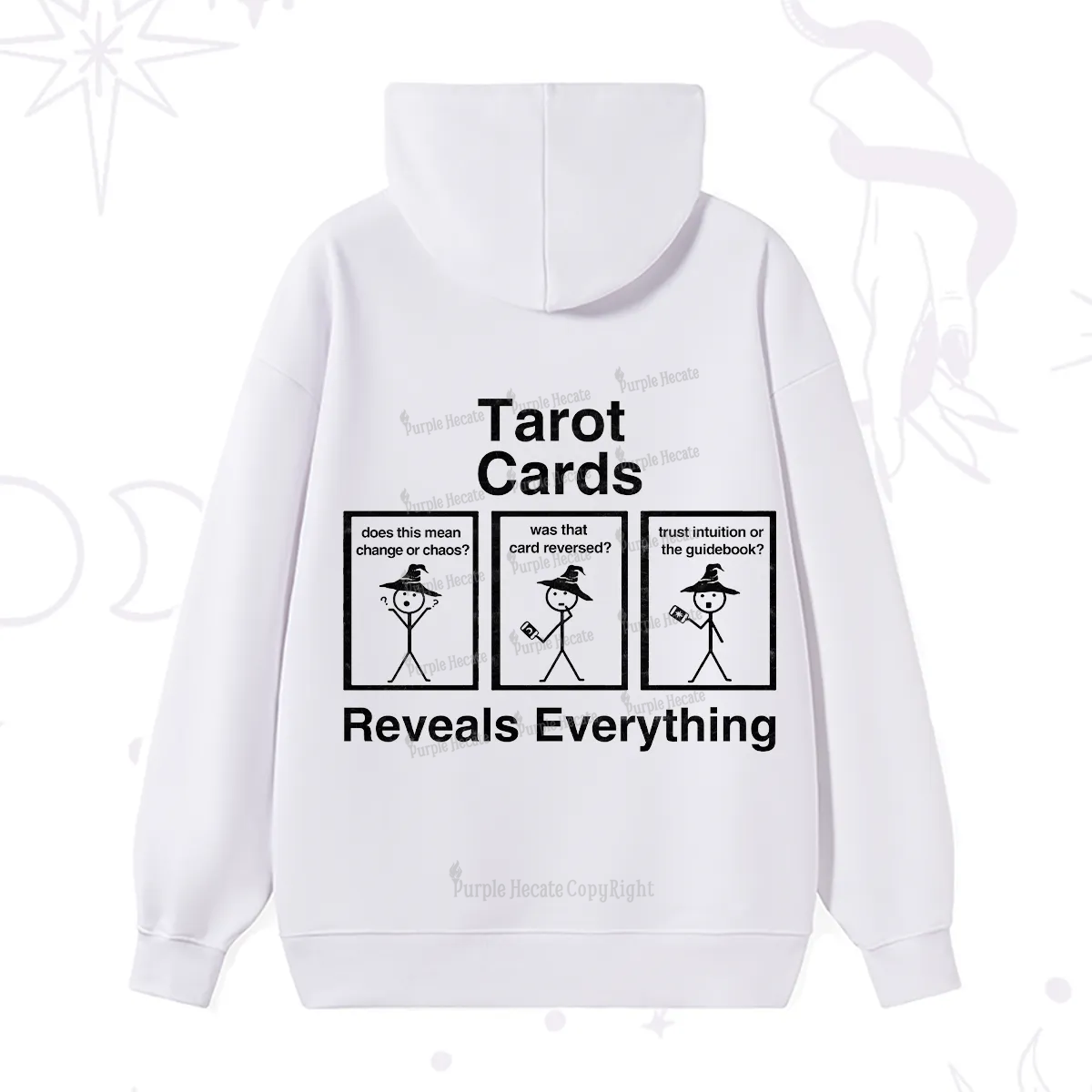Purplehecate Tarot Card Reveals Everything Hoodie