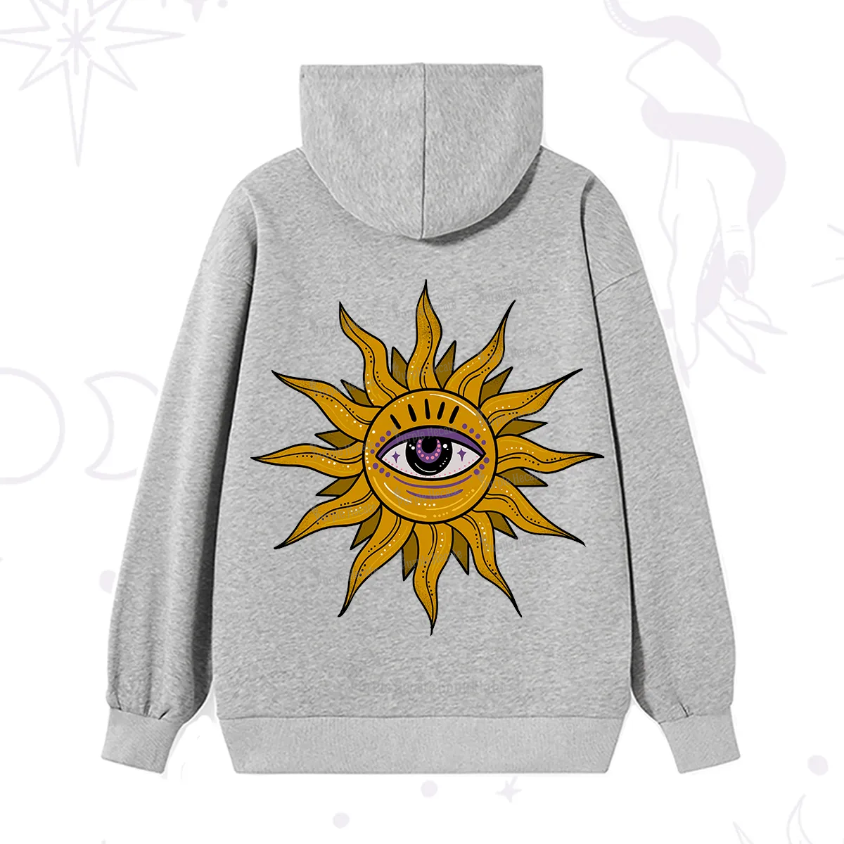 Purplehecate Eye of the Sun Hoodie