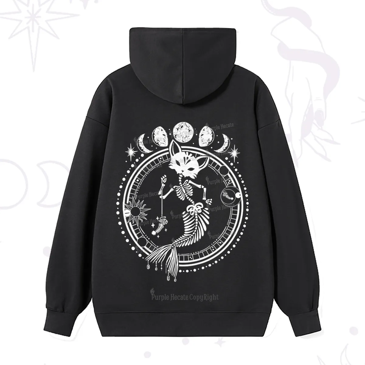 Purplehecate Purr-maid Prophecy Hoodie
