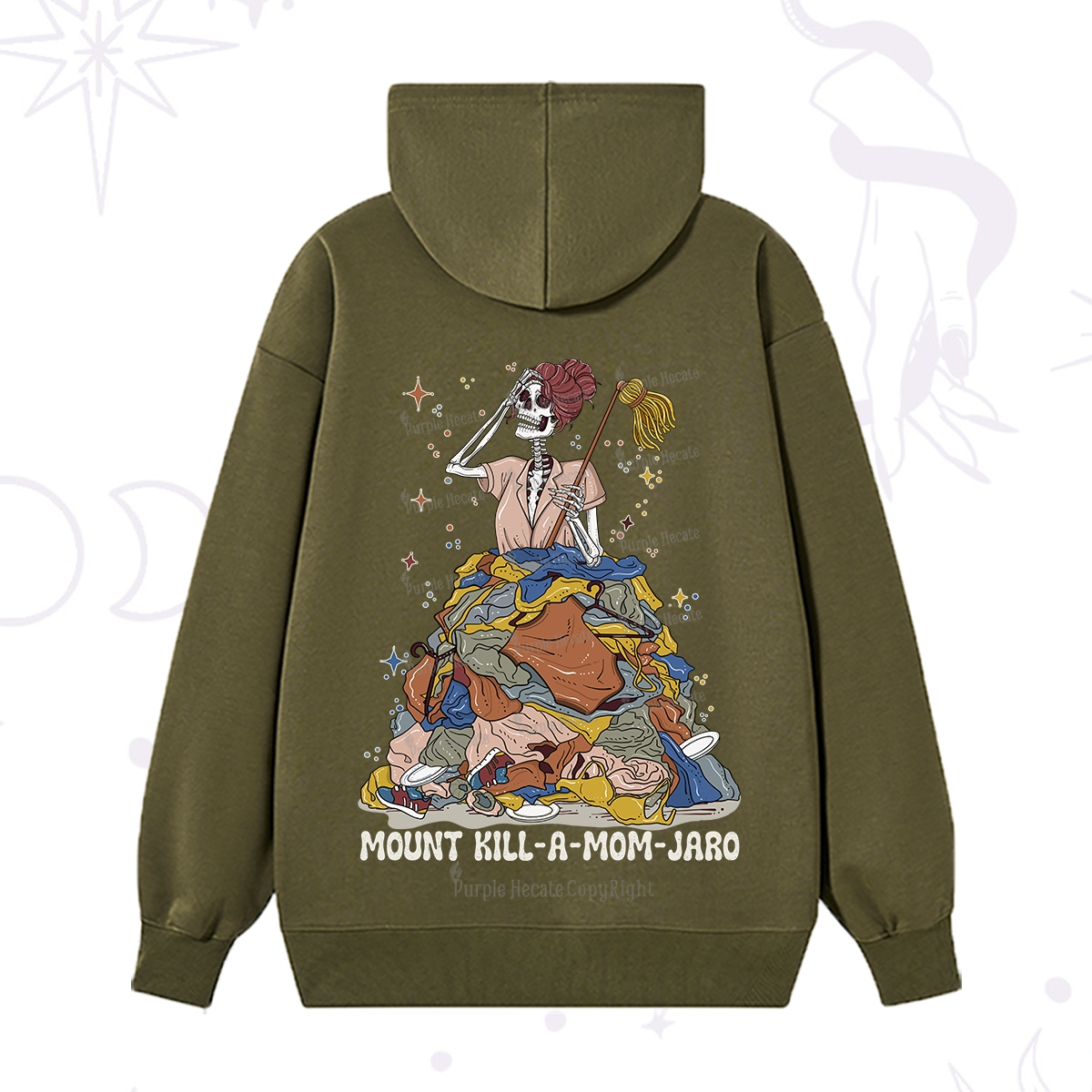Purplehecate Mount Mom's Chaos Hoodie