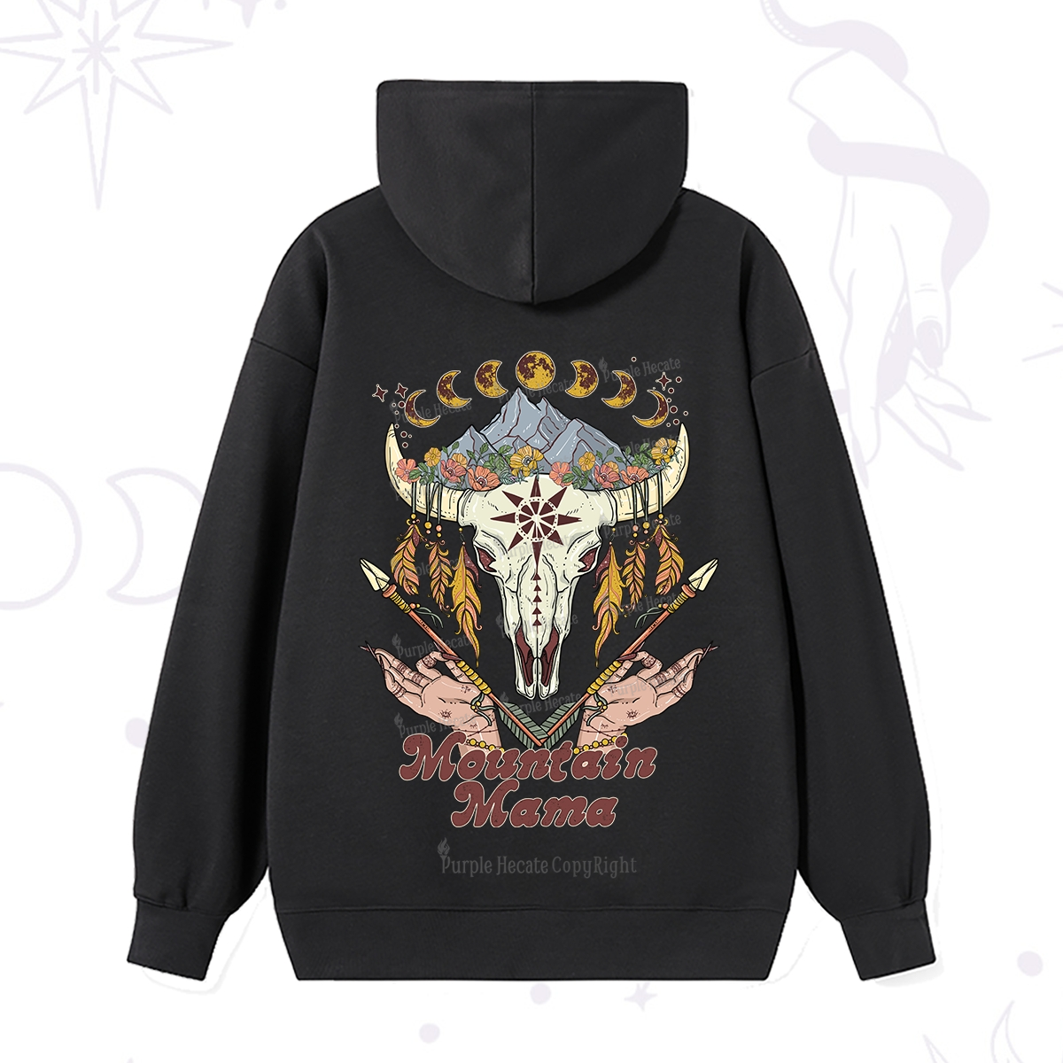 Purplehecate Mountain Mama Hoodie