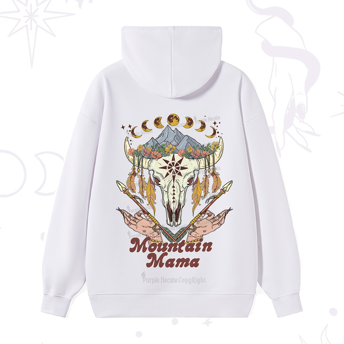 Purplehecate Mountain Mama Hoodie