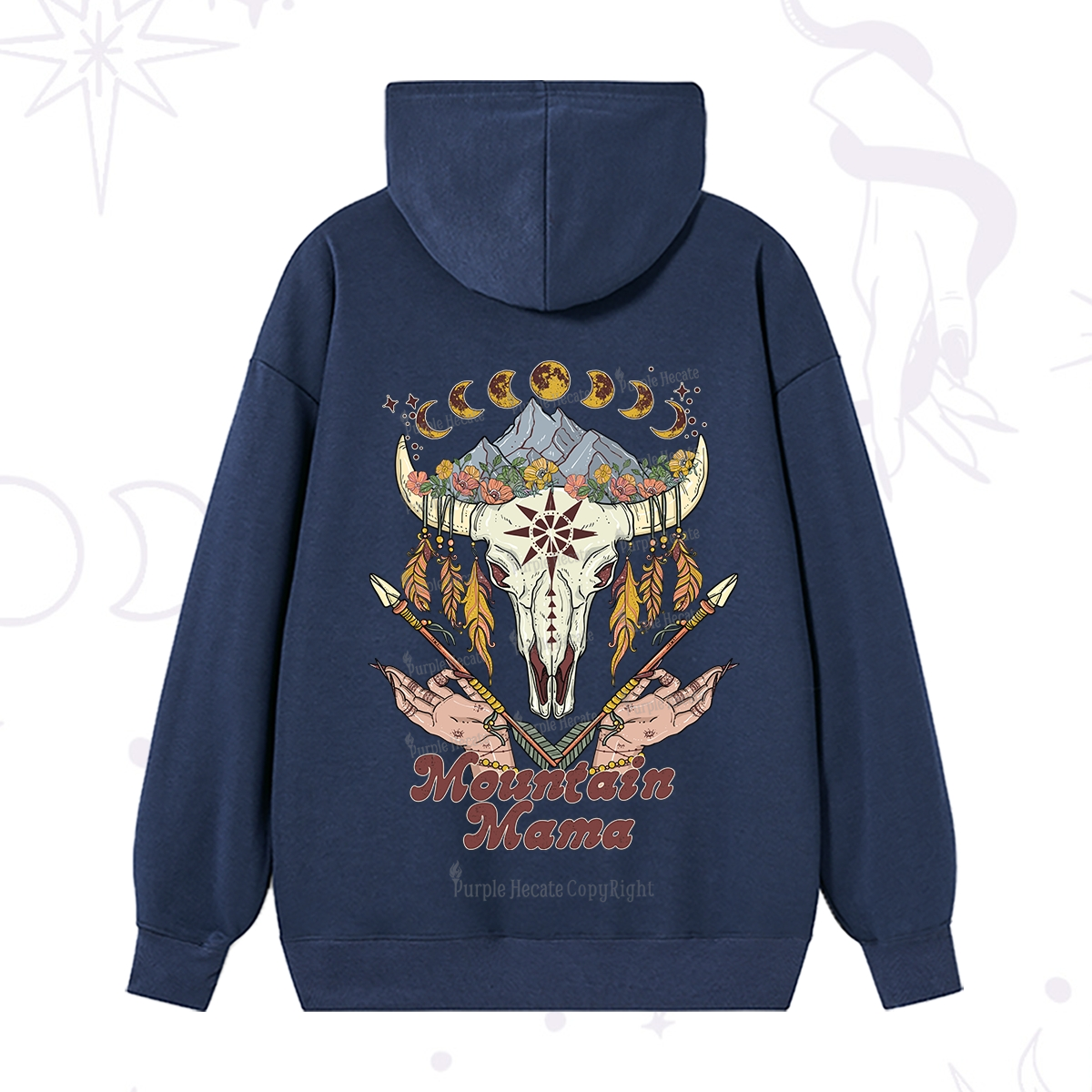 Purplehecate Mountain Mama Hoodie