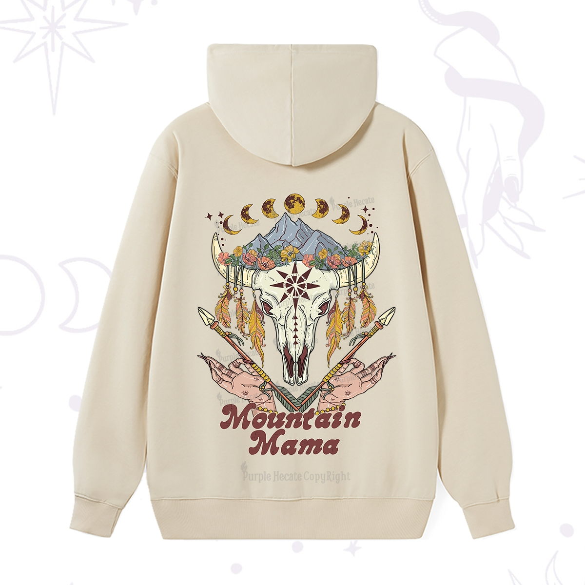 Purplehecate Mountain Mama Hoodie