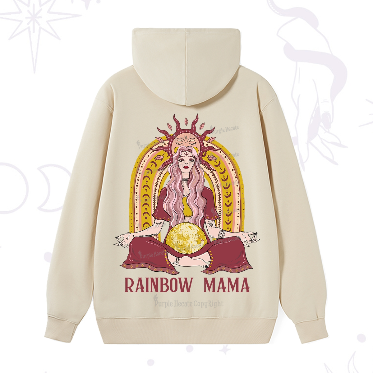 Purplehecate Rainbow Mama Hoodie