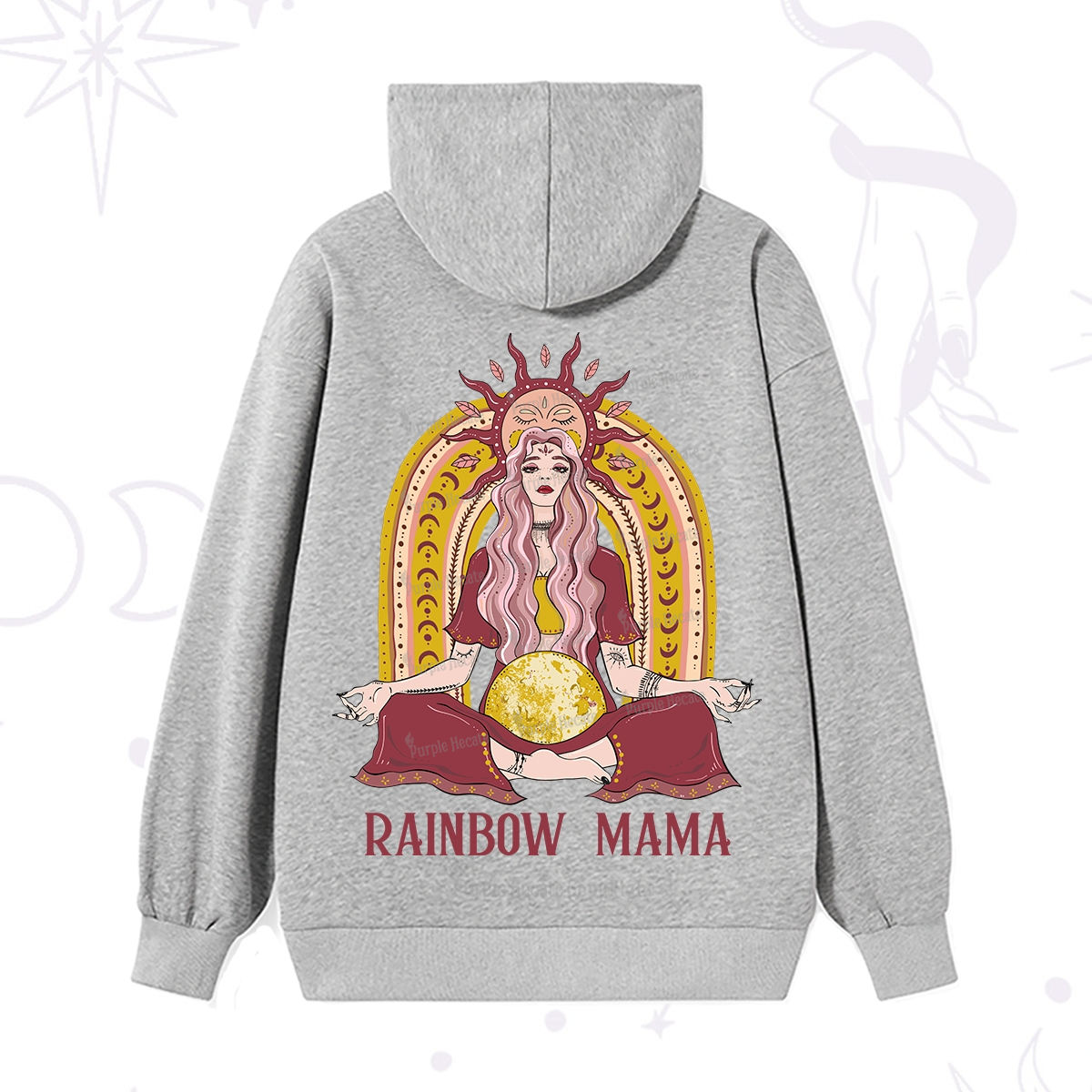 Purplehecate Rainbow Mama Hoodie