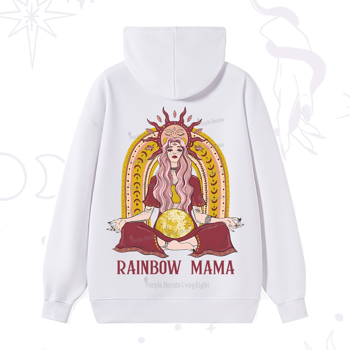 Purplehecate Rainbow Mama Hoodie